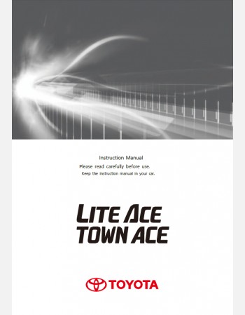 toyota lite ace truck 2018 2019 & 2020 owners manual